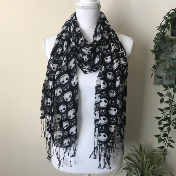 Jack Skellington Disneyland Scarf